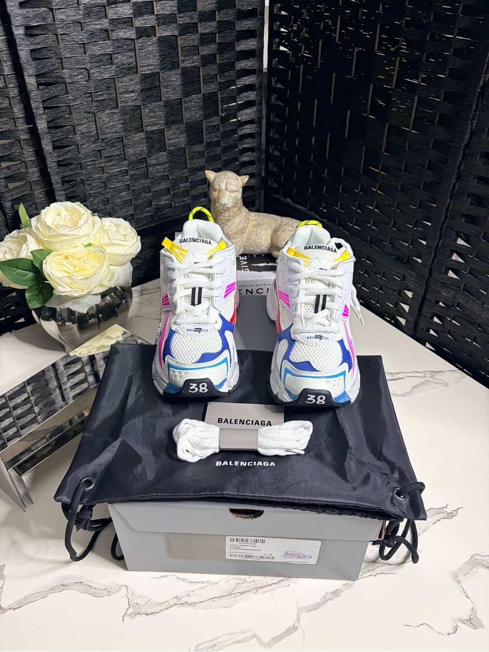 Balenciaga Runner Sneakers Multicolor